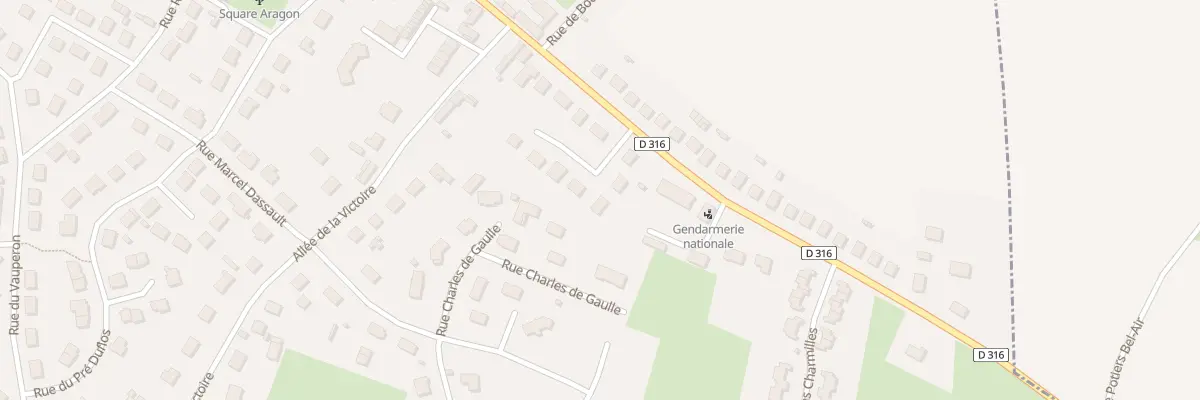 Plan du 5 Rue du Boujonnier à Formerie