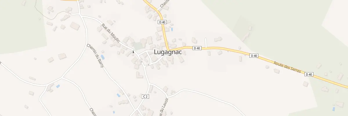 Plan du 32 Pl de la Mairie à Lugagnac