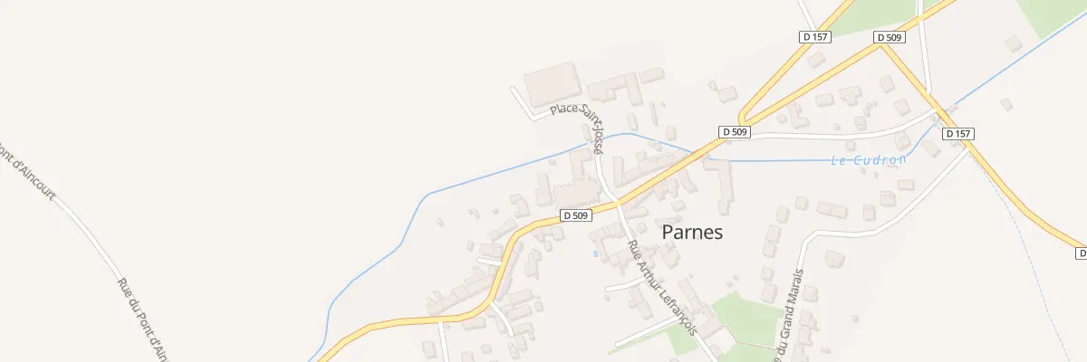 Plan du 6 Pl Saint Josse à Parnes