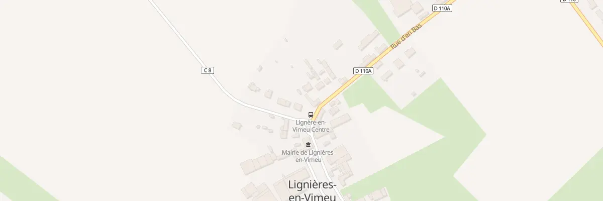 Plan du 2B Rue de Foucaucourt à Lignières-en-Vimeu