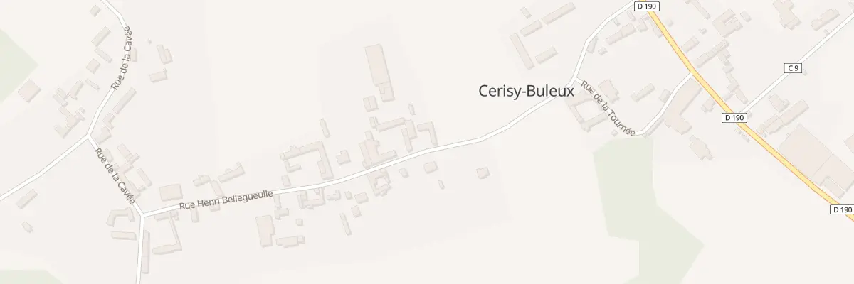 Plan du 4 Rue Henry Bellegueule à Cerisy-Buleux