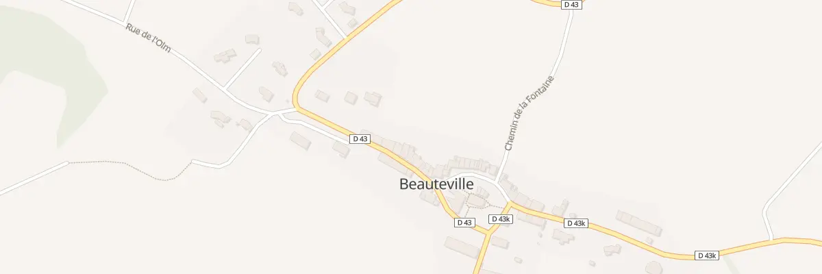 Plan du 8 Rue du Couchant à Beauteville