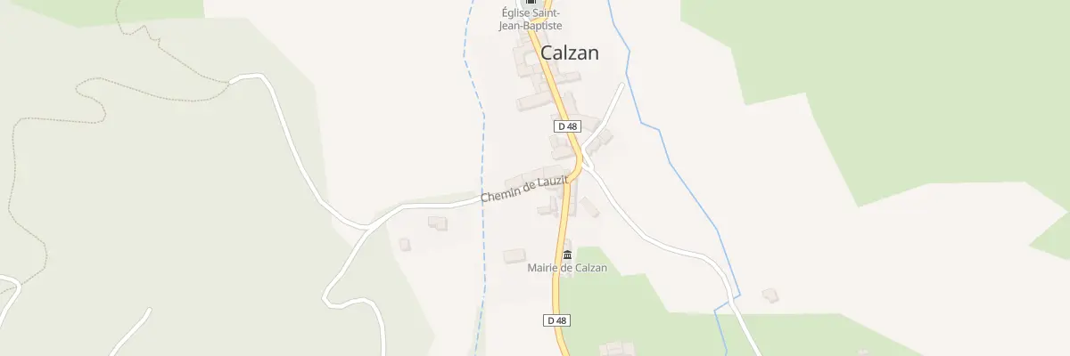 Plan du 5003 Calzan Village à Calzan