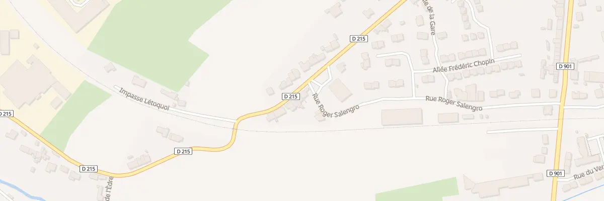 Plan du 559 Rue de Neufchatel à Samer