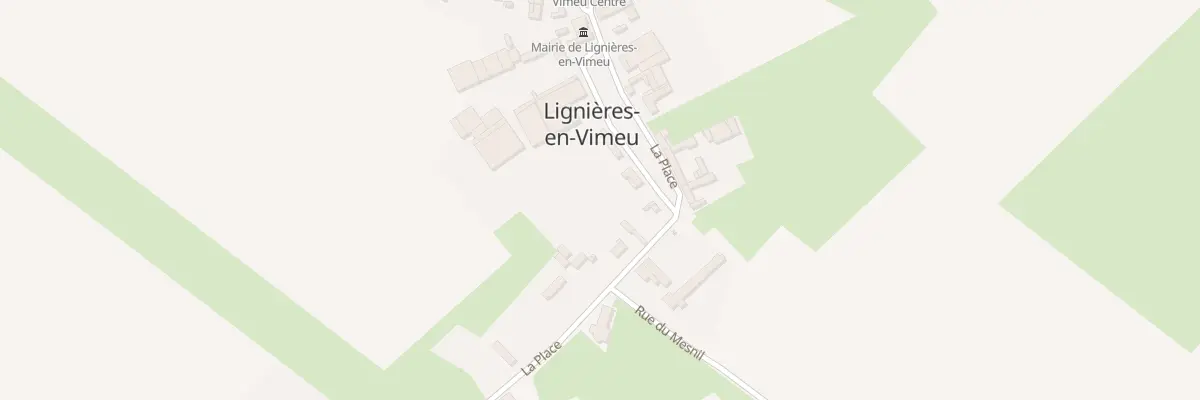 Plan du 14 Pl La Place à Lignières-en-Vimeu