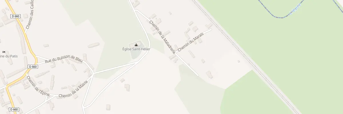 Plan du 49 Le Bout d’En Bas à Amécourt