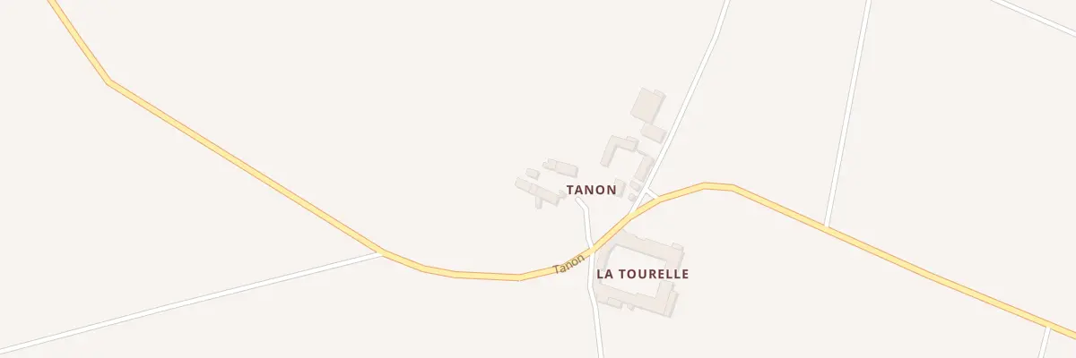 Plan du 8 Tanon à Tillay-le-Péneux