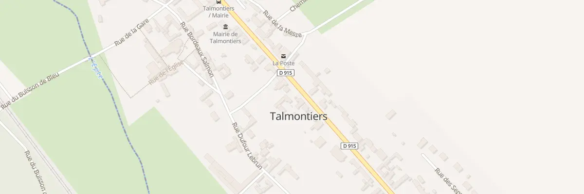 Plan du 14B Rue de Dieppe à Talmontiers