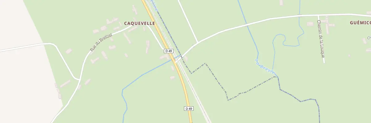 Plan du 6001 Le Bourg à Saint-Germain-sur-Bresle
