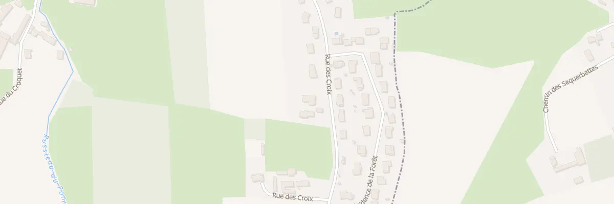 Plan du 228 Rue des Croix à Conteville-lès-Boulogne