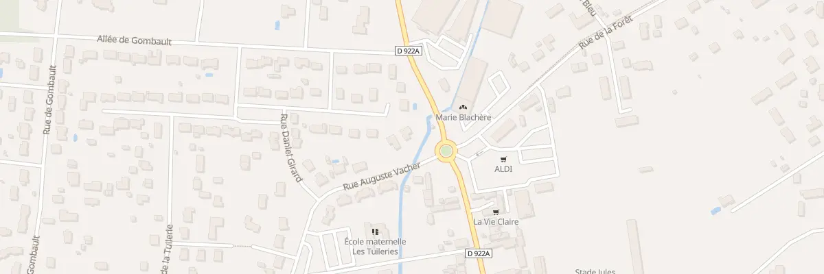 Plan du 10G All de Gombault à Romorantin-Lanthenay