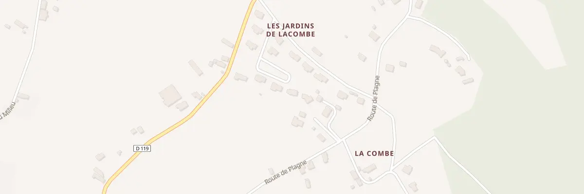 Plan du 160 Imp Les Jardins de Lacombe à Bétaille