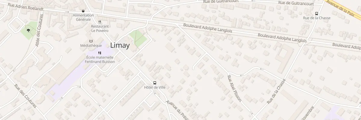 Plan du 14B Rue Abel Plisson à Limay