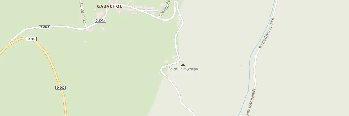 Plan du 61 L’Eglise à Freychenet