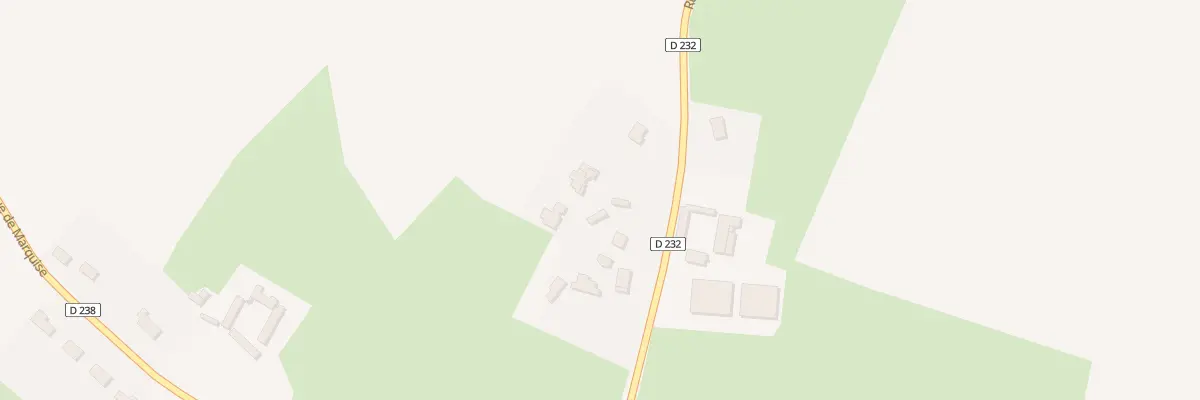 Plan du 277 Rue de Sainte Godeleine à Wierre-Effroy