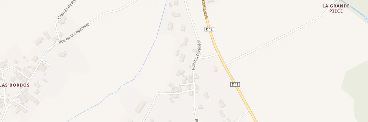 Plan du 5011 Menet à Arvigna