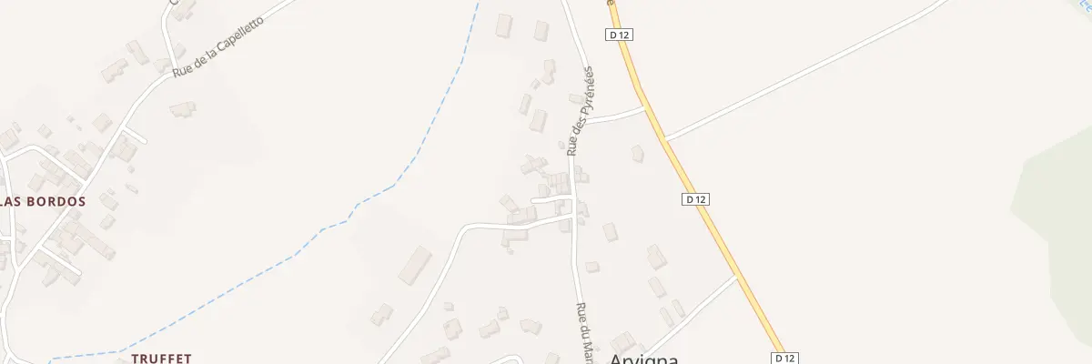 Plan du 28 Menet à Arvigna