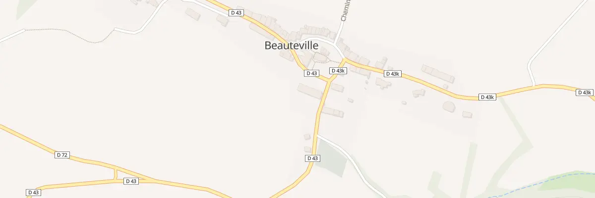 Plan du 30 Le Village à Beauteville