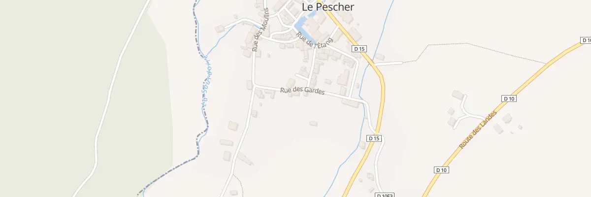 Plan du 70 Rue des Gardes au Pescher