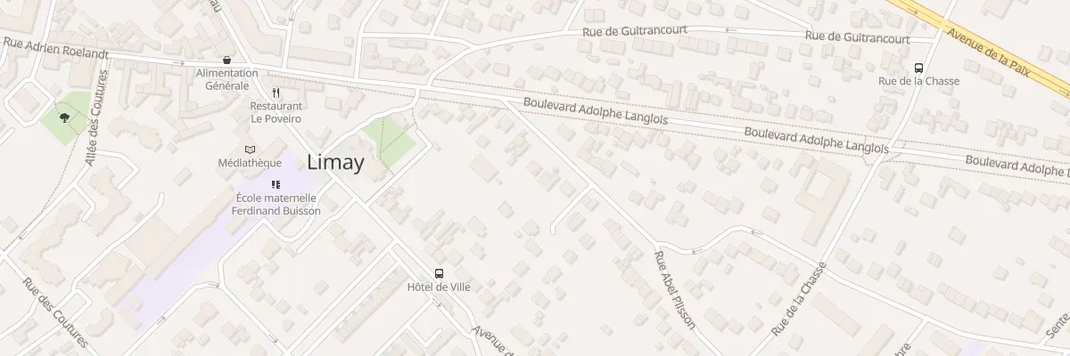 Plan du 14 Rue Abel Plisson à Limay