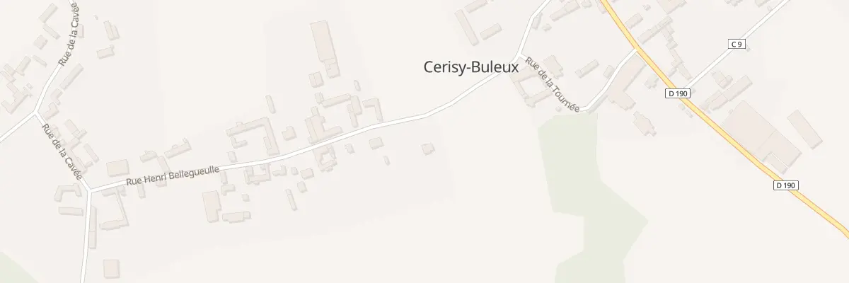 Plan du 7 Rue Henry Bellegueule à Cerisy-Buleux