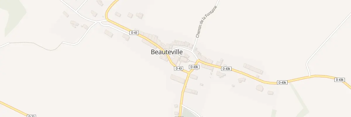 Plan du 51 Le Village à Beauteville