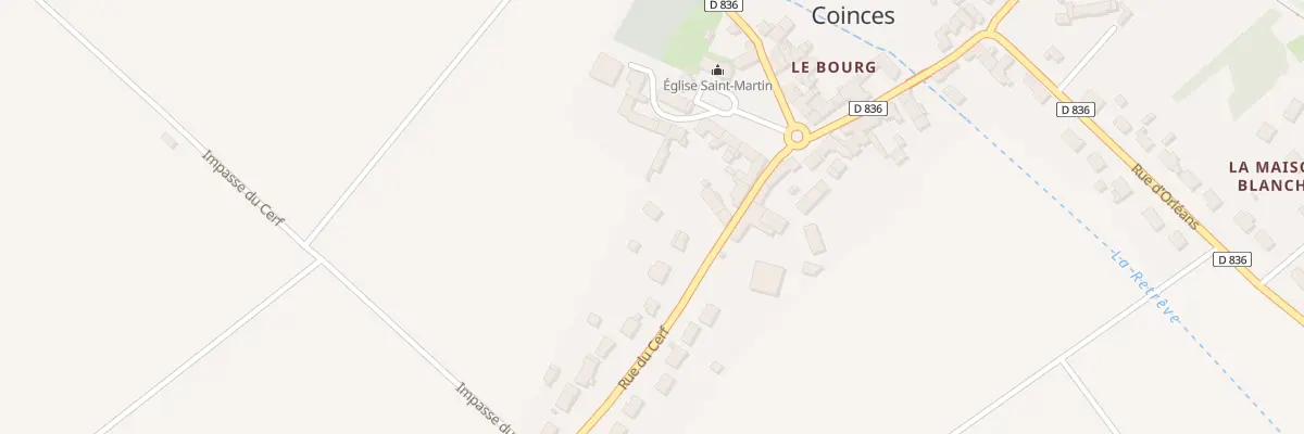 Plan du 6T Rue du Cerf à Coinces