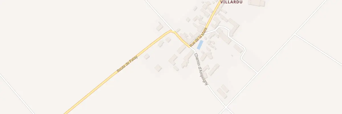 Plan du 31 Villardu à Coinces