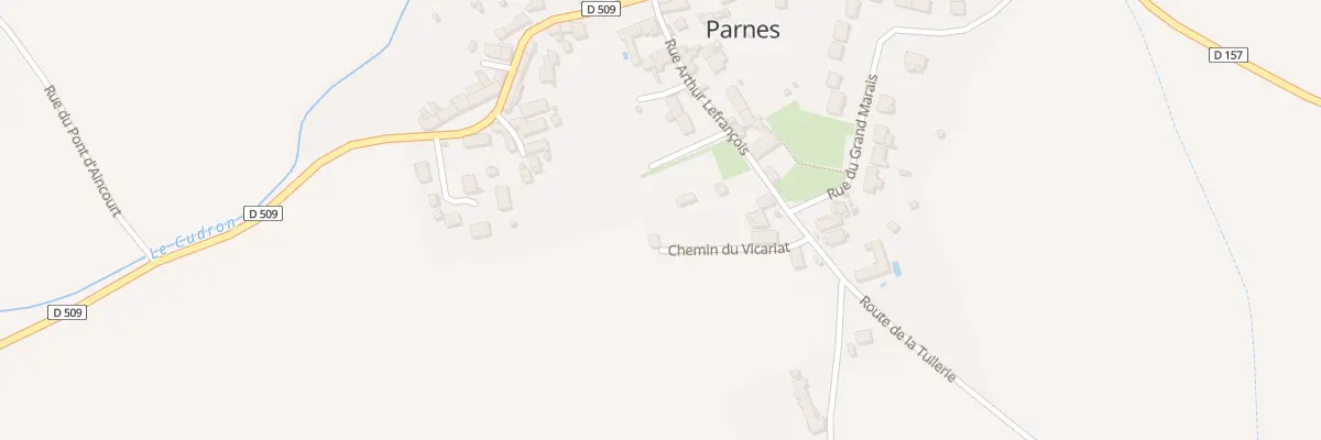 Plan du 50 La Croix de Parnes à Parnes