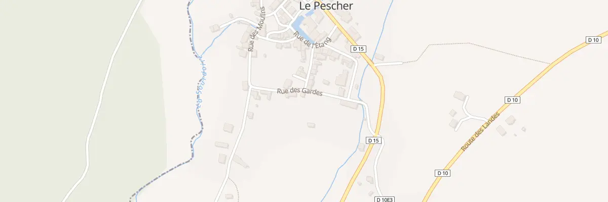 Plan du 5028 Au Bourg au Pescher