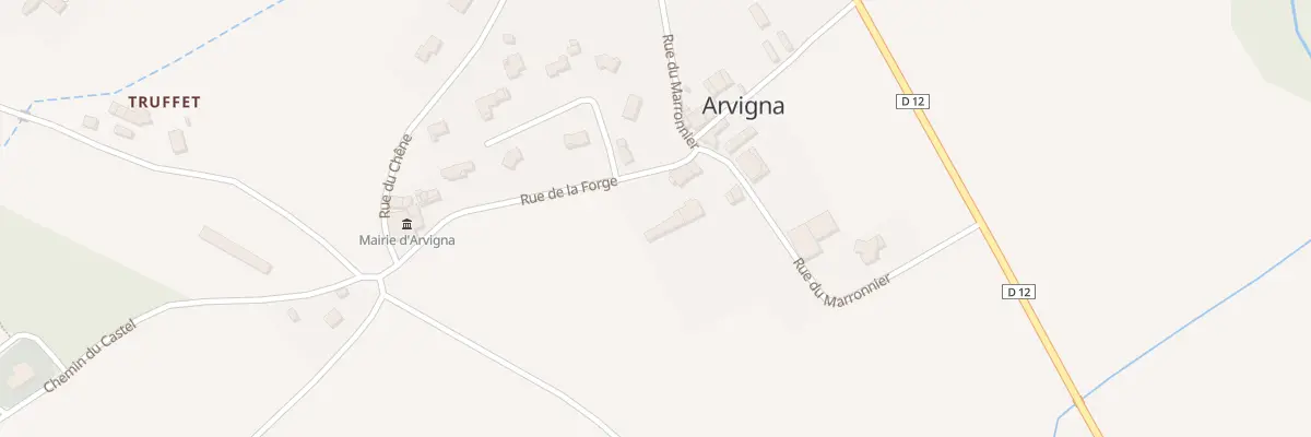 Plan du 16A Languit à Arvigna