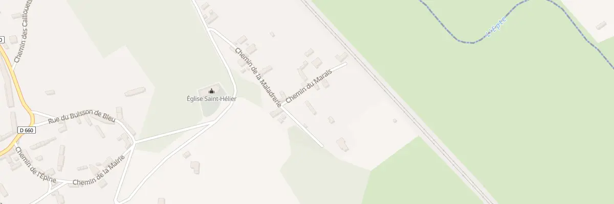 Plan du 48 Le Bout d’En Bas à Amécourt