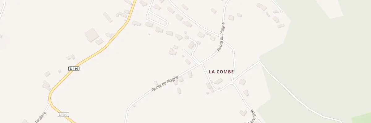Plan du 369 Rte de Plagne à Bétaille
