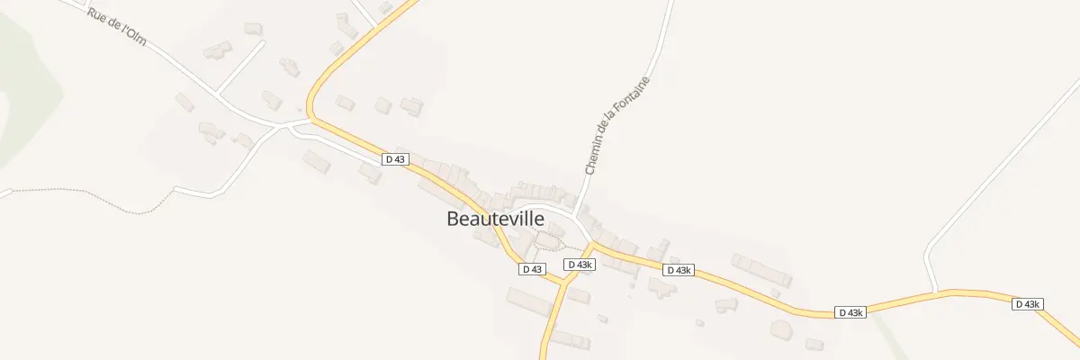 Plan du 3 Rue d’Aquilon à Beauteville