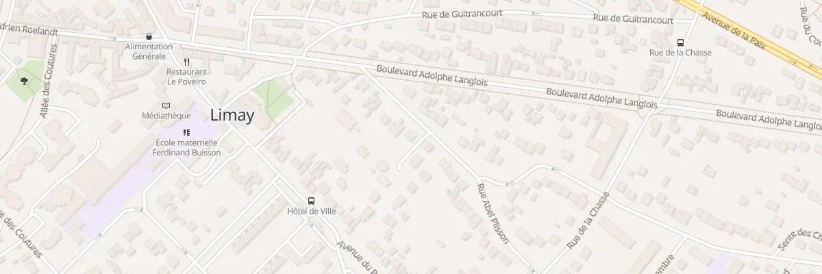 Plan du 20 Rue Abel Plisson à Limay