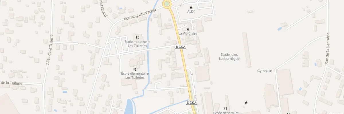 Plan du 30 Av de Paris à Romorantin-Lanthenay