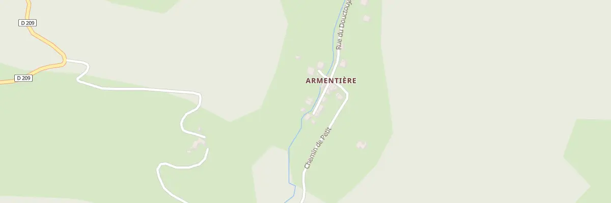 Plan du 59 Armentiere à Freychenet