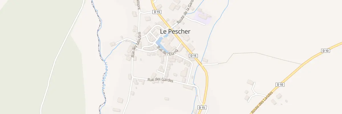 Plan du 45 Rue de l’Étang au Pescher