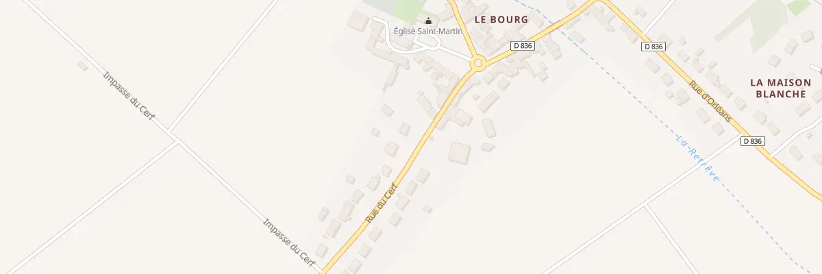 Plan du 6B Rue du Cerf à Coinces