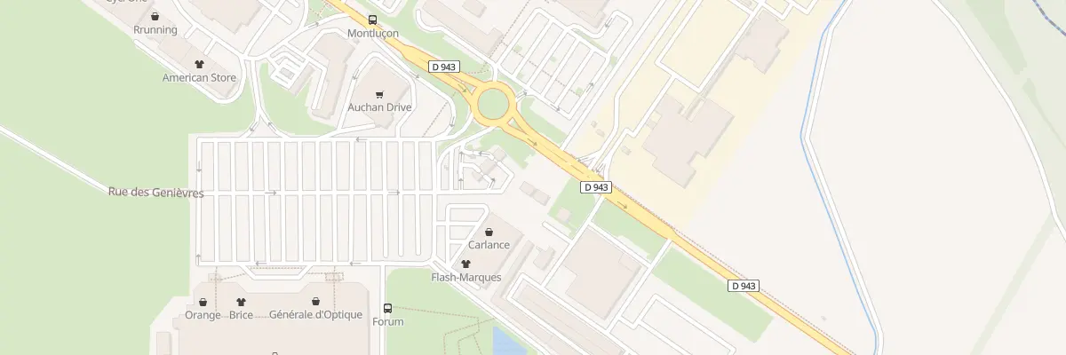 Plan du 5528 Rte de Montluçon au Poinçonnet