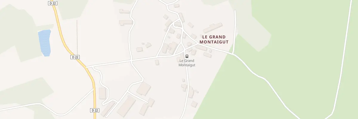 Plan du 3 Le Grand Montaigut à Montaigut-le-Blanc