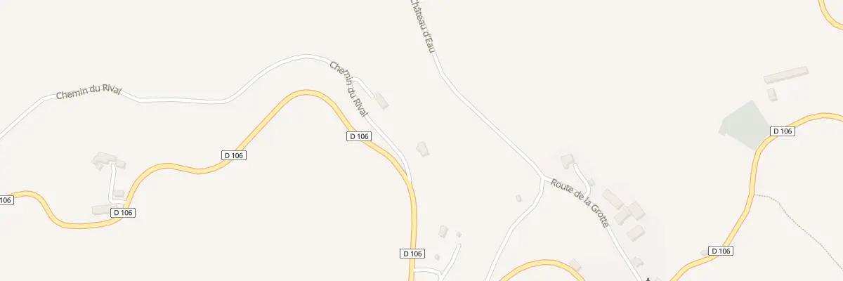 Plan du 5216 Au Rival à Curemonte