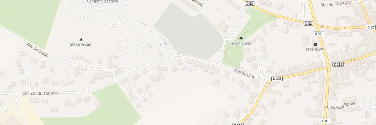 Plan du 45 Rue du Stade à Samer