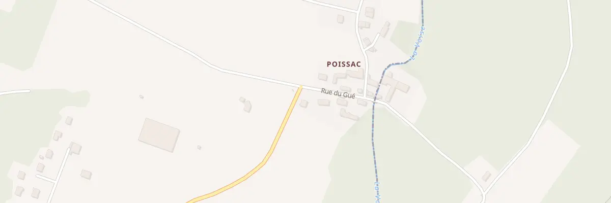 Plan du 2 Rue du Gué à Oinville-sous-Auneau