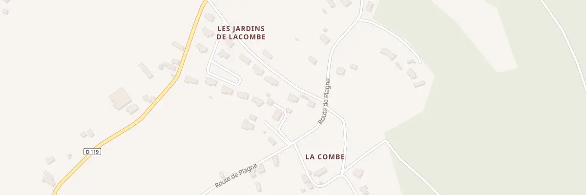 Plan du 57 Rte de Cardaillac à Bétaille