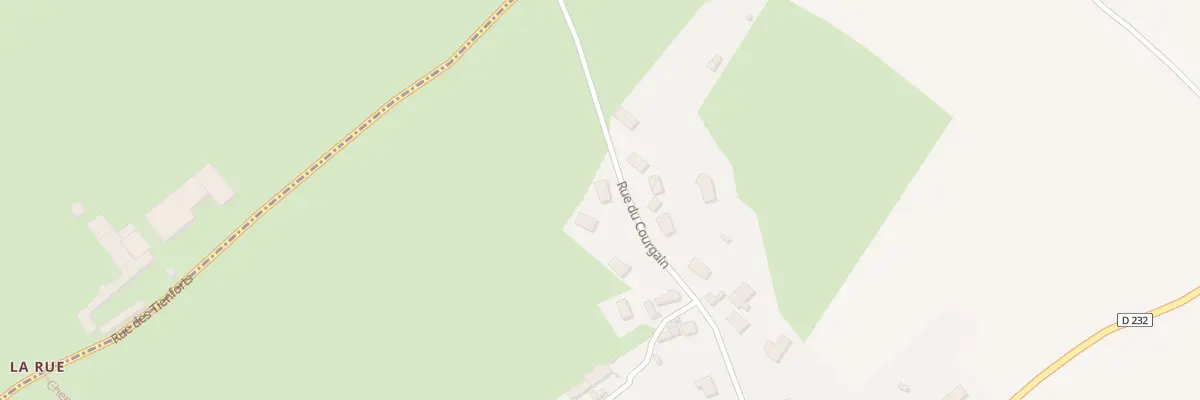 Plan du 375 Rue du Courgain à Wierre-Effroy
