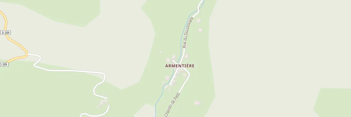 Plan du 58 Armentiere à Freychenet