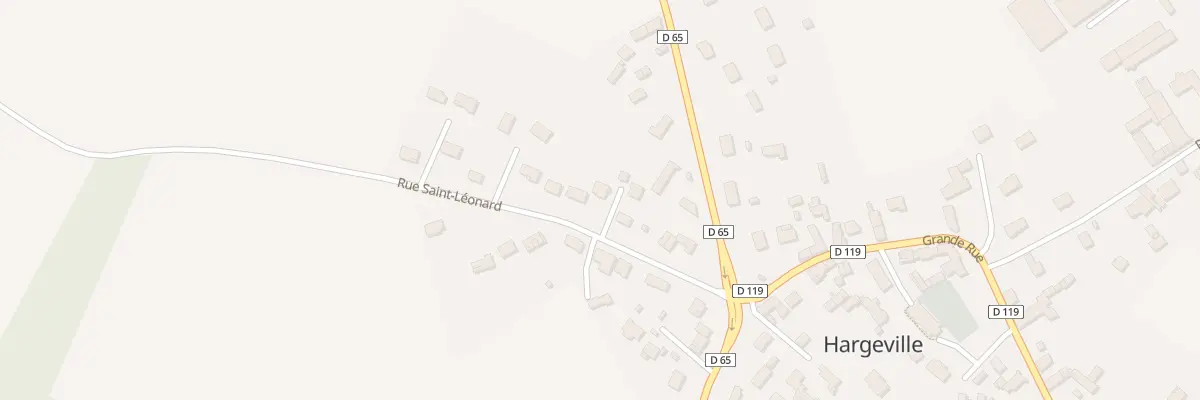Plan du 6 Rue de Saint Leonard à Hargeville