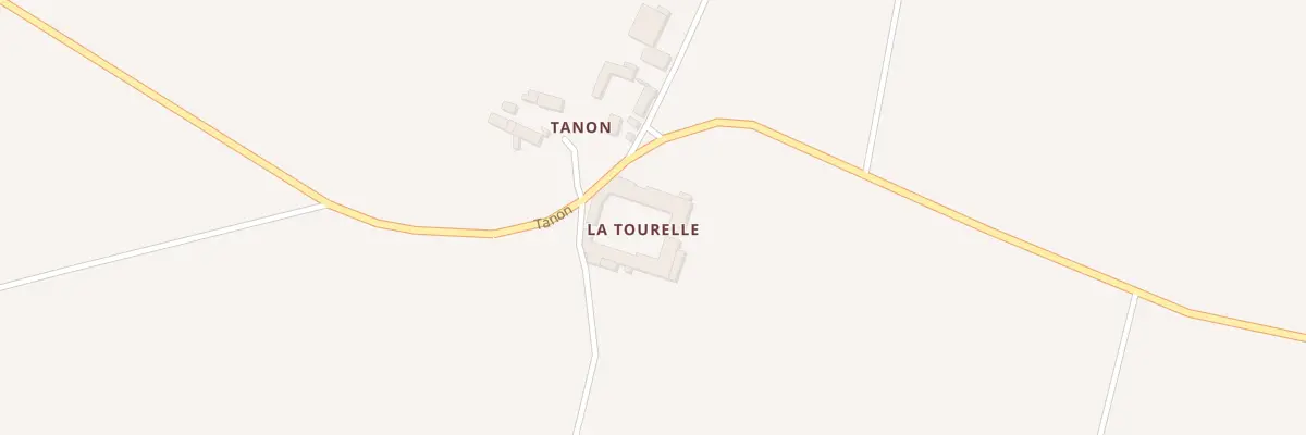 Plan du 184 La Tourelle à Tillay-le-Péneux