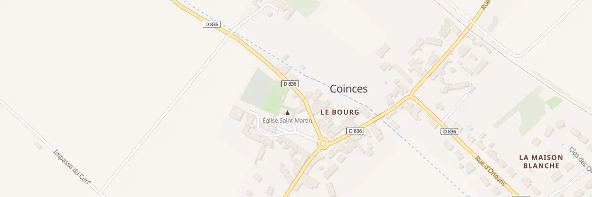 Plan du 3 Rue de Patay à Coinces